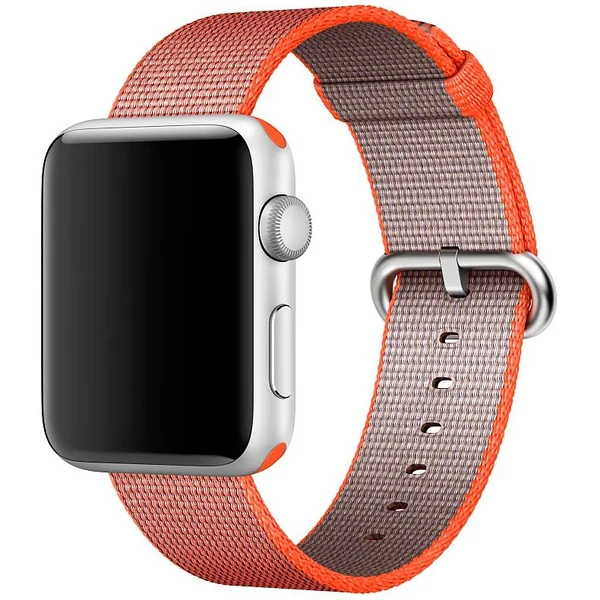 Ремешок Apple Ultra 49mm | 45mm | 44mm | 42mm Space Orange | Anthracite Woven Nylon (MNKF2) для Apple Watch в Луцке