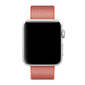 Ремінець Apple Ultra 49mm | 45mm | 44mm | 42mm Space Orange | Anthracite Woven Nylon (MNKF2) для Apple Watch - Фото 2