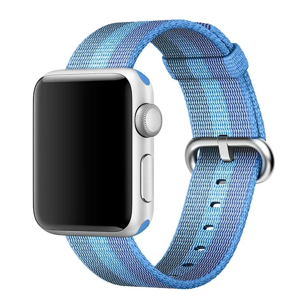 Ремешок Apple 41mm | 40mm | 38mm Tahoe Blue Woven Nylon (MPVX2) для Apple Watch