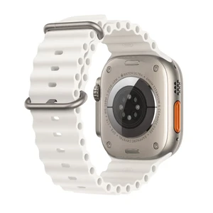 Смарт-годинник Apple Watch Ultra 2 GPS + Cellular 49mm Titanium Case with White Ocean Band (MREJ3) - Фото 3