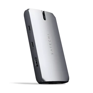 Хаб Satechi On-the-Go USB-C 9 в 1 Space Gray для MacBook | iPad
