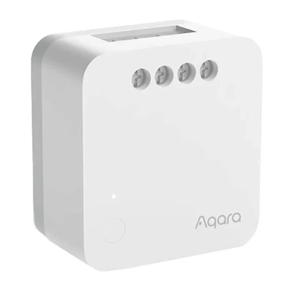 Розумне одноканальное бездротове реле без нейтралі Aqara Single Switch Module T1 (No Neutral) HomeKit