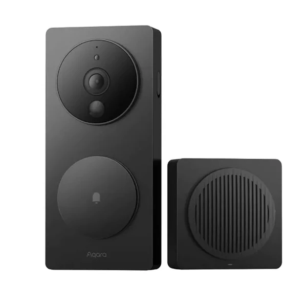 Розумний дверний відеодзвінок Xiaomi Aqara Smart Video Doorbell G4 Apple HomeKit Space Gray