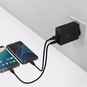 Быстрое зарядное устройство Aukey PA-Y4 Black Quick Charge 3.0 - Фото 6