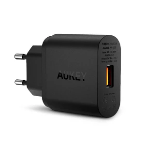 Швидке зарядний пристрій Aukey Turbo USB Quick Charge 3.0 EU