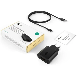Быстрое зарядное устройство Aukey Turbo USB Quick Charge 3.0 EU - Фото 3