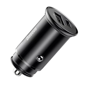 Быстрая автомобильная зарядка Baseus Circular PPS USB to USB Type-C 30W (Support VOOC) CCYS-C01 - Фото 1