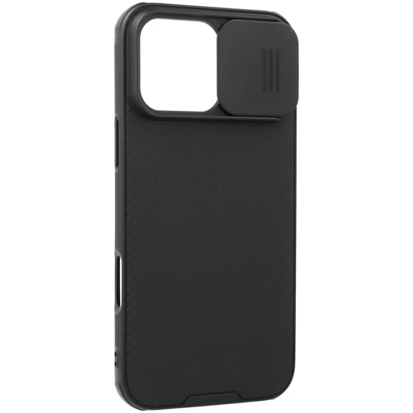 Чорний чохол Nillkin CamShield Pro для iPhone 16 Pro Max у Дніпрі