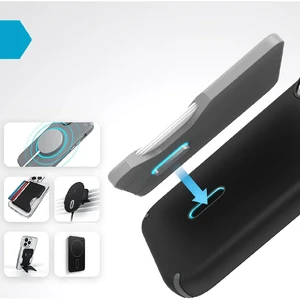 Черный чехол Speck Presidio2 Pro ClickLock MagSafe для iPhone 16 Pro - Фото 2