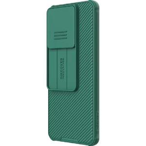 Протиударний чохол зі шторкою для камери Nillkin CamShield Pro Green для Xiaomi Redmi Note 13 Pro 5G/Poco X6 - Фото 2