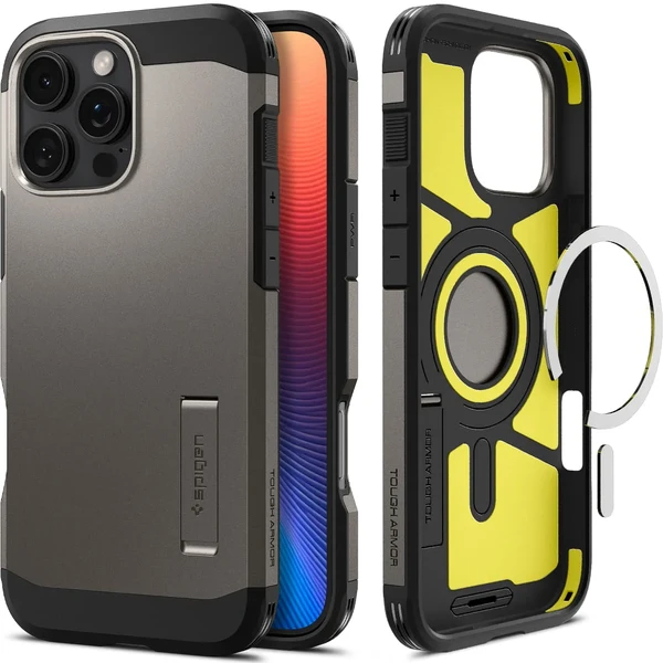 Сталевий чохол Spigen Tough Armor Mag для iPhone 16 Pro Max