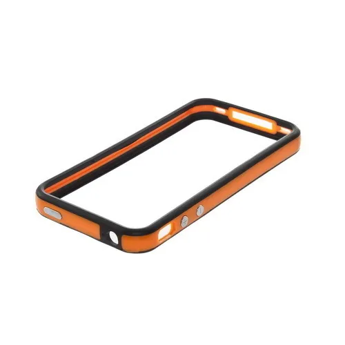 Двоколірний бампер iLoungeMax Apple для iPhone 4 | 4S Помаранчевий | чорний в Чернівцях