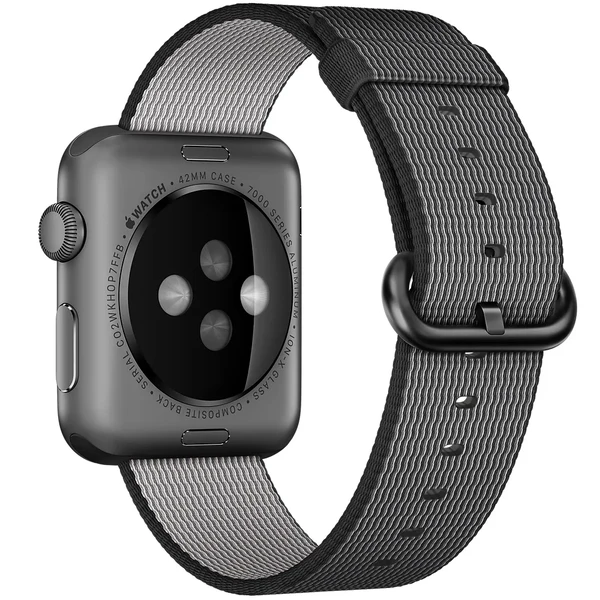 Нейлоновий ремінець iLoungeMax Woven Nylon Black для Apple Watch 41mm | 40mm | 38mm у Тернополі