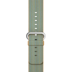 Нейлоновый ремешок iLoungeMax Woven Nylon Gold | Royal Blue для Apple Watch 41mm | 40mm | 38mm - Фото 3