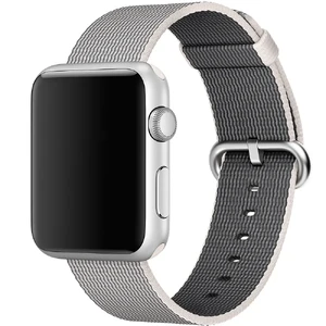 Нейлоновий ремінець iLoungeMax Woven Nylon Pearl для Apple Watch 41mm | 40mm | 38mm - Фото 2