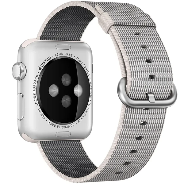Нейлоновый ремешок iLoungeMax Woven Nylon Pearl для Apple Watch 41mm | 40mm | 38mm в Кривом Роге
