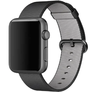 Нейлоновый ремешок iLoungeMax Woven Nylon Black для Apple Watch Ultra 49mm | 45mm | 44mm | 42mm - Фото 2