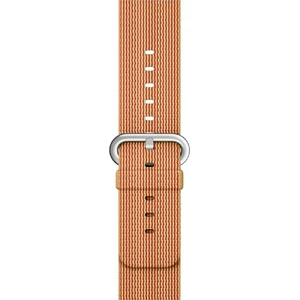 Нейлоновый ремешок iLoungeMax Woven Nylon Gold | Red для Apple Watch Ultra 49mm | 45mm | 44mm | 42mm - Фото 3