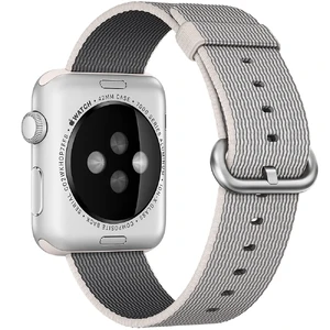 Нейлоновый ремешок iLoungeMax Woven Nylon Pearl для Apple Watch Ultra 49mm | 45mm | 44mm | 42mm  - Фото 1