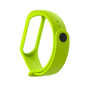 Силиконовый ремешок iLoungeMax для фитнес-браслета Xiaomi Mi Band 3 | 4 Lime - Фото 2