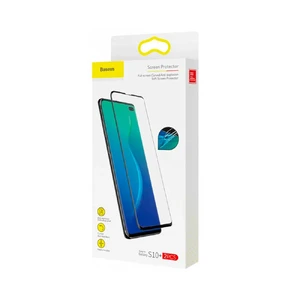 Защитная пленка Baseus 0.15mm Full Screen Curved Edge для Samsung Galaxy S10 Plus (2 пленки) - Фото 3