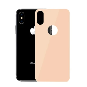 Захисне скло на задню панель Baseus 0.3mm 3D Full Tempered Glass Gold для iPhone XS Max