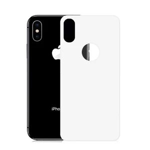Захисне скло на задню панель Baseus 0.3mm 3D Full Tempered Glass White для iPhone XS Max