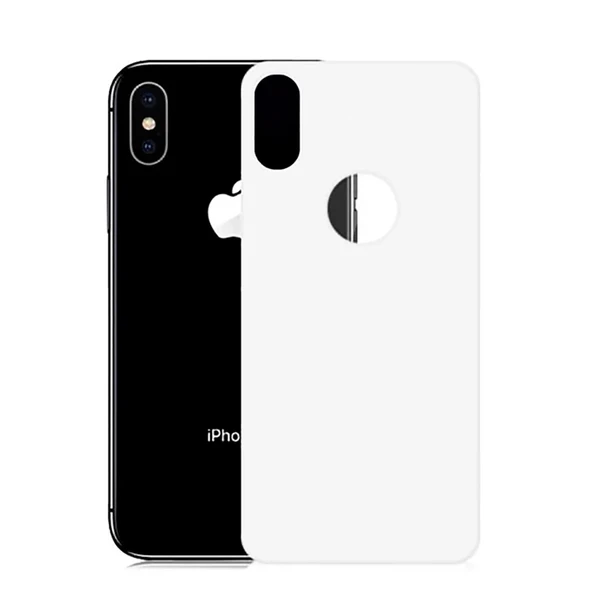 Захисне скло на задню панель Baseus 0.3mm 3D Full Tempered Glass White для iPhone XS Max