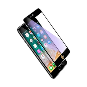 Защитное стекло Baseus 0.3mm Anti-Blue Light Tempered Glass Black для iPhone 7 Plus | 8 Plus - Фото 2