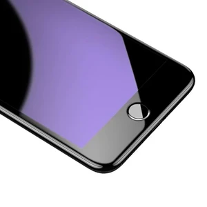 Защитное стекло Baseus 0.3mm Anti-Blue Light Tempered Glass Black для iPhone 7 Plus | 8 Plus - Фото 3