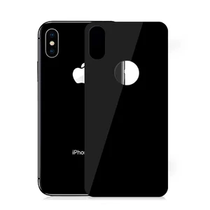 Захисне скло на задню панель Baseus 0.3mm 3D Full Tempered Glass Black для iPhone XS Max