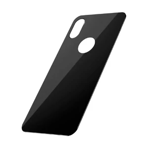 Защитное стекло на заднюю панель Baseus 0.3mm 3D Full Tempered Glass Black для iPhone XS Max - Фото 2