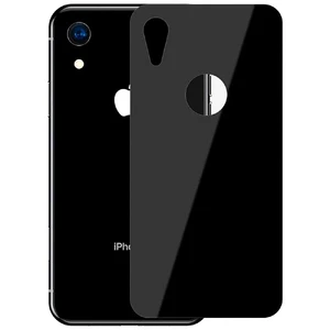 Защитное стекло на заднюю панель Baseus 0.3mm Full Tempered Glass для iPhone XR - Фото 2