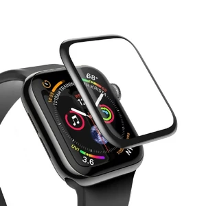 Защитное стекло Baseus 0.3mm Full Screen Curved Tempered Glass Black для Apple Watch 44mm SE 2 | SE | 6 | 5 | 4 - Фото 2
