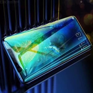 Захисне скло Baseus 0.3mm Full Screen Tempered Glass Black для Huawei Mate 20 Pro - Фото 3