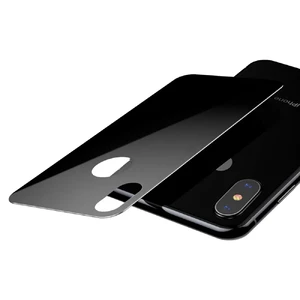 Захисне скло на задню панель Baseus 0.3mm Full Tempered Glass Black для iPhone X | XS - Фото 3