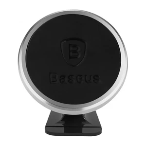 Магнітний автодержатель Baseus 360 Rotation Silver для смартфонів - Фото 2