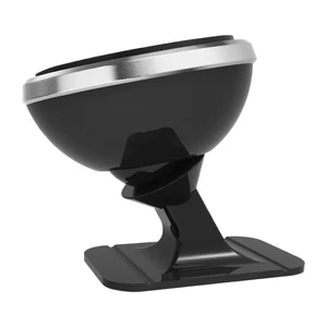 Магнітний автодержатель Baseus 360 Rotation Silver для смартфонів - Фото 4
