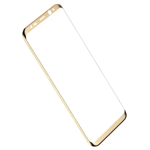 Захисне скло Baseus 3D Arc Gold для Samsung Galaxy S8 Plus - Фото 3