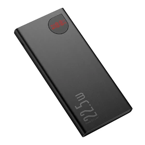 Повербанк Baseus Adaman Metal Digital Display 22.5W 10000 mAh Black - Фото 2