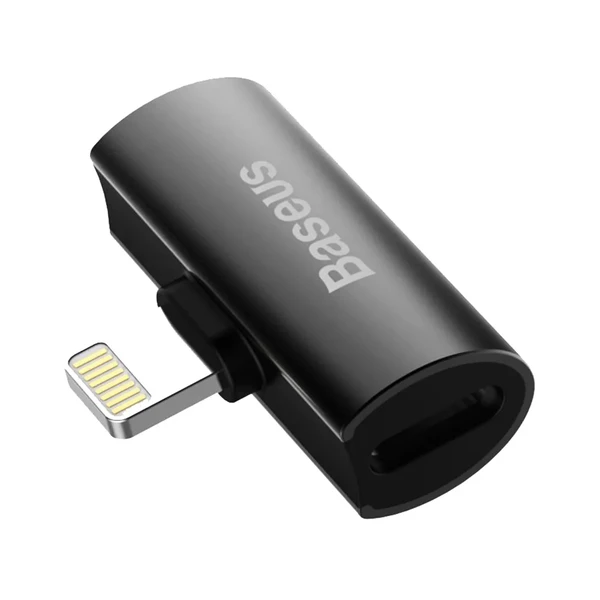 Адаптер Baseus L46 Lightning to 2x Lightning Black