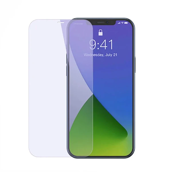 Захисне скло Baseus Anti-Blue Light Tempered Glass 0.3mm для iPhone 12 | 12 Pro (2 шт.)