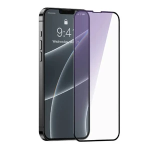 Защитное стекло Baseus Anti-Blue Light Tempered Glass 0.3mm для iPhone 14 | 13 | 13 Pro (2 шт.) - Фото 2