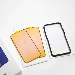 Захисне скло Baseus Anti-Blue Light Tempered Glass 0.3mm для iPhone 13 mini (2 шт.) - Фото 6