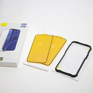 Захисне скло Baseus Anti-Blue Light Tempered Glass 0.3mm для iPhone 13 mini (2 шт.) - Фото 5