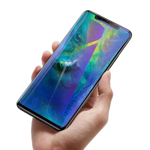 Захисне скло Baseus Anti-Blue Light Tempered Glass 0.3mm Black для Huawei Mate 20 Pro - Фото 2
