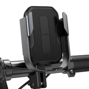 Велотримач Baseus Armor Motorcycle Holder Black для iPhone | телефону - Фото 4