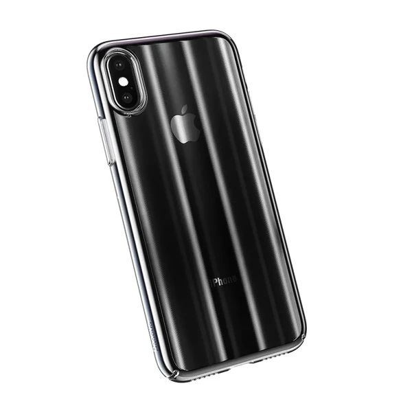 Чохол Baseus Aurora Series Transparent Black для iPhone X | XS