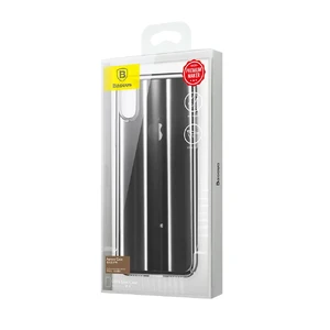 Чехол Baseus Aurora Series Transparent Black для iPhone X | XS - Фото 8