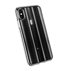 Чохол Baseus Aurora Series Transparent Black для iPhone XS Max - Фото 3